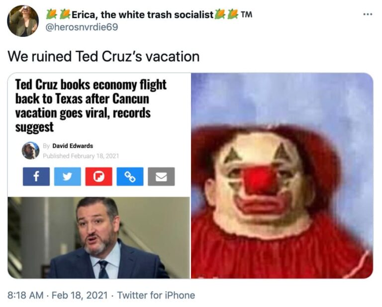 35 Memes Roasting Ted Cruz For Going To Cancún, Because Let's Face It